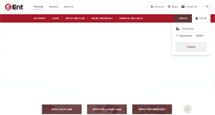 Desktop Screenshot of ent.com
